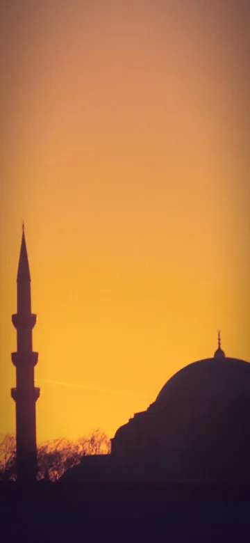خلفية مآذن الفجر للهاتف